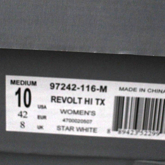 Palladium Boots Revolt Hi Tx Boot Sneaker in Star White Size 10 NIB Platform - Picture 7 of 7